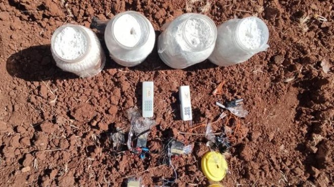 Afrin'de 12 kilogram C4 patlayıcı ele geçirildi