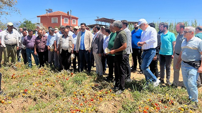 AK Partili İnan, Tire'de hasar bölgesinde... Yaraları birlikte saracağız