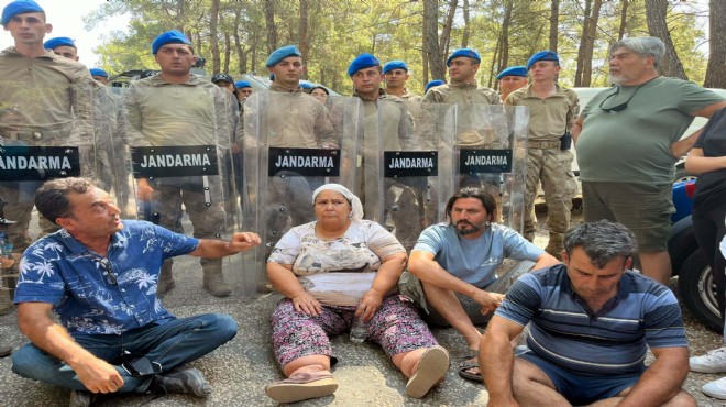 Akbelen'de 'ağaç kesimi' gerginliği: 2 gözaltı