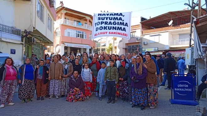 Alamutlular direnişe geçmişti... Zorlu'nun projesi halkın kantarına çıkıyor!