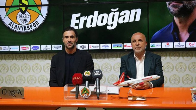 Alanyaspor'da Ömer Erdoğan dönemi başladı