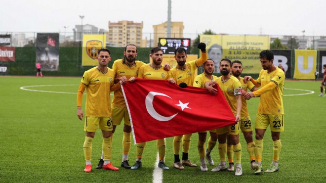 Aliağaspor FK’dan farklı galibiyet