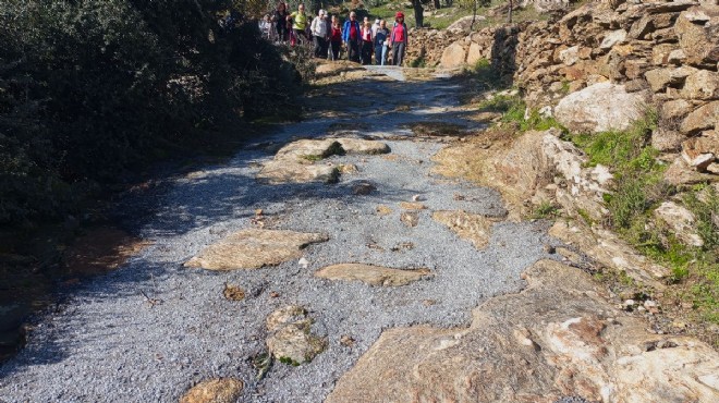 Antik yola beton… Bakanlık harekete geçti!