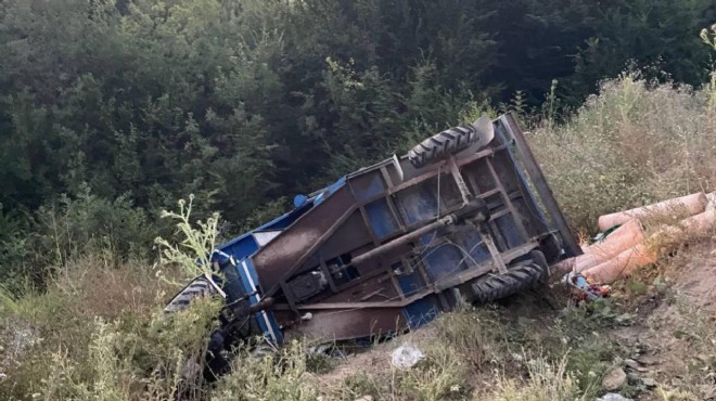 Patpat şarampole devrildi: 1 kişi hayatını kaybetti