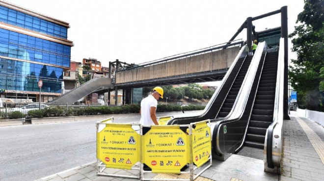 Asansör ve yürüyen merdivenlerin bakımı için özel ekip kuruldu