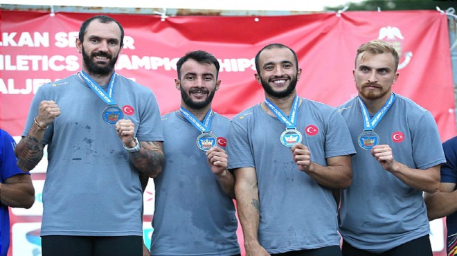 Atletizm Milli Takımı'ndan Balkanlar'da büyük başarı!