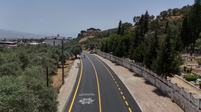 Aydın Büyükşehir Belediyesi Nazilli-Dereağzı Caddesi’ni yeniledi