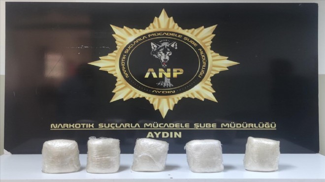 Aydın'da 5 kilogram uyuşturucu ele geçirildi