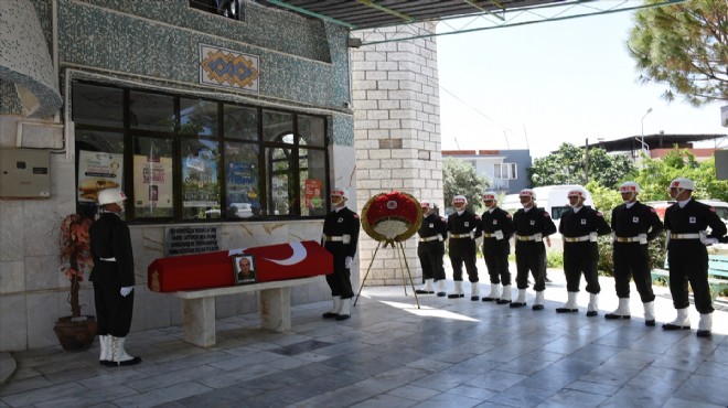 Aydın'da Kıbrıs gazisi son yolculuğuna uğurlandı