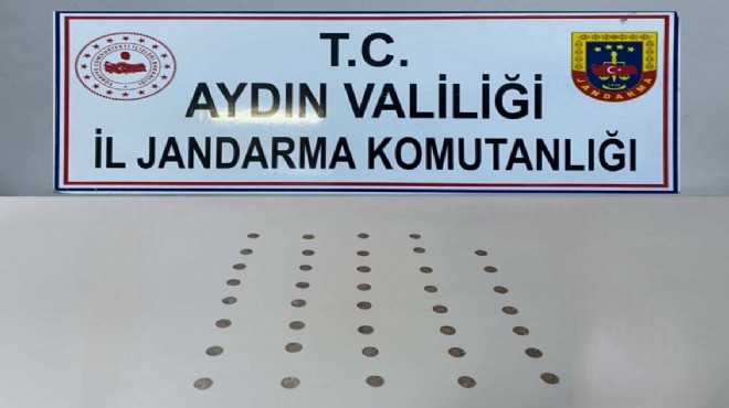 Aydın'da tarihi eser kaçakçısı yakalandı