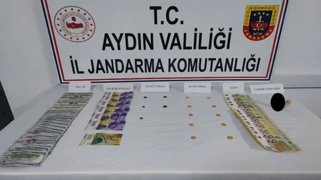 Aydın'da tarihi eser operasyonu: 2 gözaltı