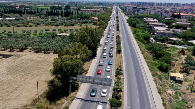 Aydın'da tatilciler dönüş yolunda