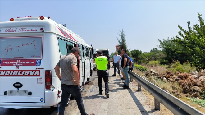 Aydın'da trafik kazası... 15 yaralı!