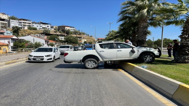 Aydın'da trafik kazası: 2 yaralı!