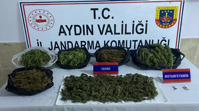 Aydın'da zehir evine polis baskını!