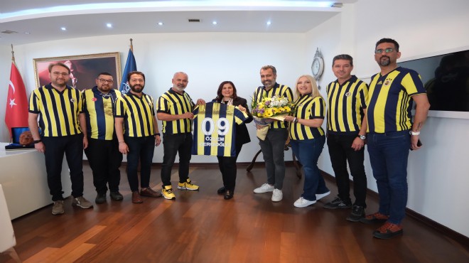 Aydın Fenerbahçeliler Derneği’nden Başkan Çerçioğlu'na ziyaret