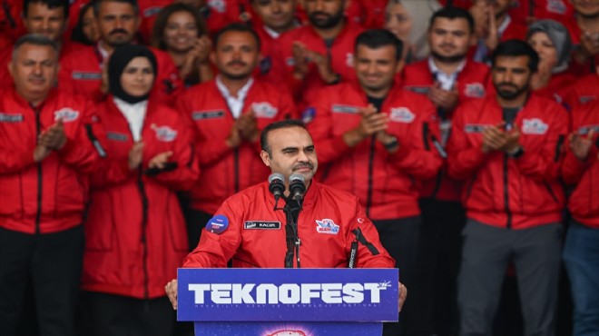 Bakan Kacır, TEKNOFEST İzmir'de konuştu: Bu yoldan asla dönmeyeceğiz!