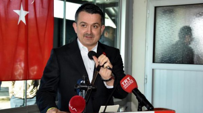 Bakan Pakdemirli: Evlatlarımız artık Kiraz'dan göç etmeyecek