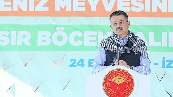 Bakan Pakdemirli İzmir'de 'Akdeniz meyve sineği'ne karşı uyardı