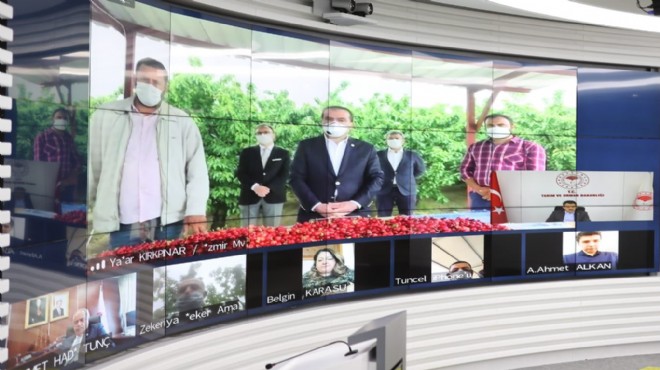 Bakan Pakdemirli, Kuzey Yarım Küre’nin ilk hasadına katıldı!