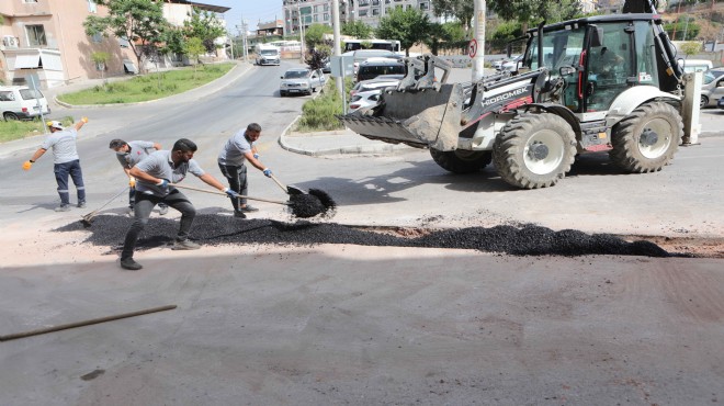 Bayraklı'da asfalt seferberliği