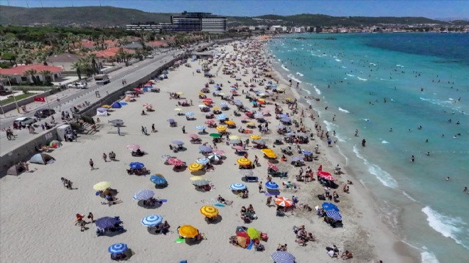 Bayramda Çeşme'ye turist akını!