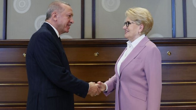 Kritik zirve: Erdoğan, Akşener ile görüştü!