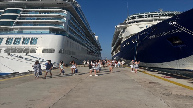 Bodrum'a kruvaziyer akını