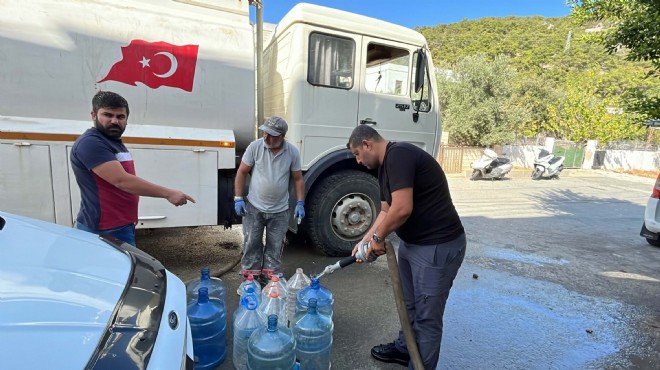 Bodrum’da barajlar kurudu, vatandaşlar 10 gündür susuz kaldı