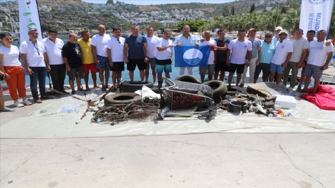 Bodrum'da deniz dibi temizliği!