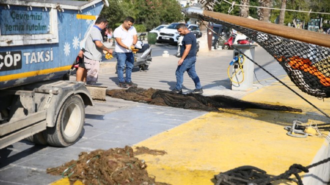 Bodrum'da hayalet ağ temizliği!