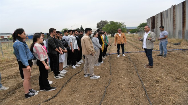 Bornova'da tarım eğitiminde seferberlik