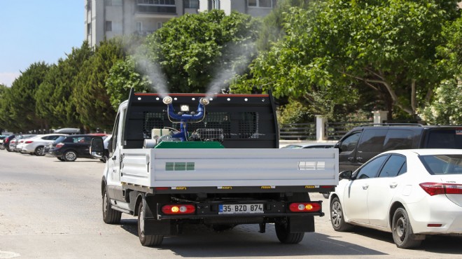 Buca'da ilaçlama tam gaz!