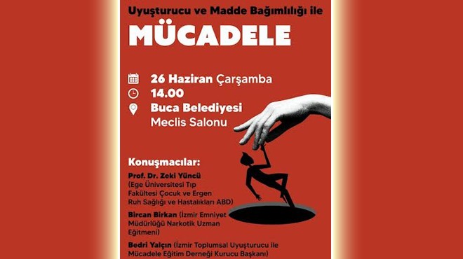 Buca’da uyuşturucu ile mücadele paneli