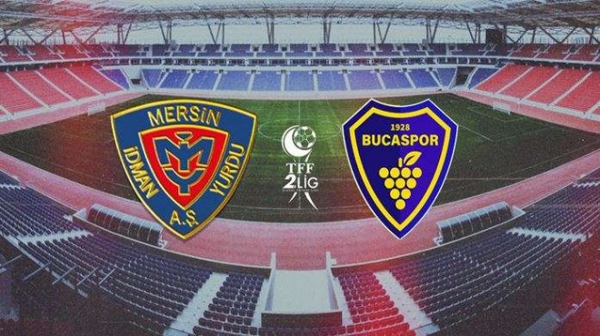 Bucaspor 1928 Mersin'in konuğu