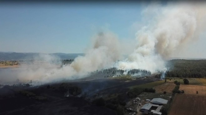 Bursa'da yangın kampüse sıçradı: Yurtlar boşaltıldı