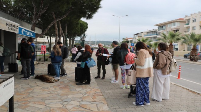 Çeşme-Sakız Adası turuna büyük ilgi!