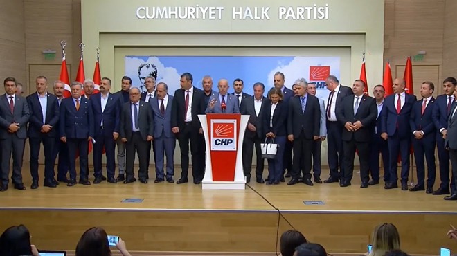 CHP'nin 55 İl Başkanından Kılıçdaroğlu'na destek!