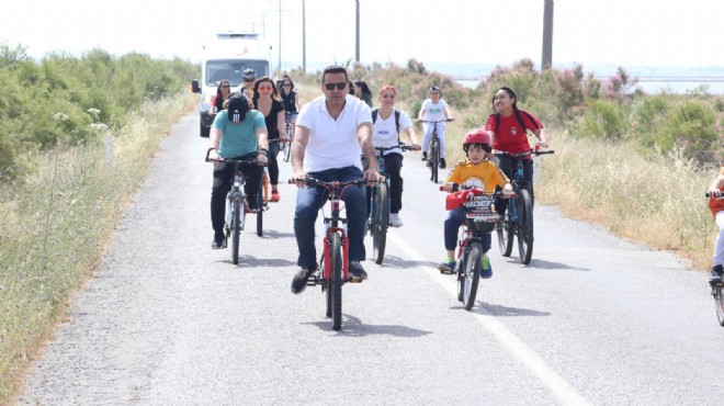 Çiğli'de pedallar 19 Mayıs için döndü