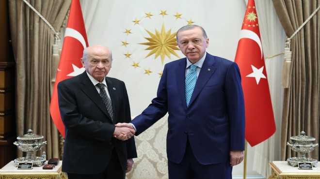 Cumhurbaşkanı Erdoğan, Bahçeli ile görüştü