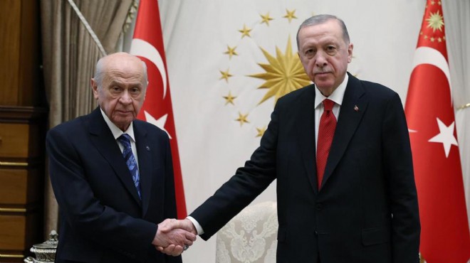 Cumhurbaşkanı Erdoğan ile Bahçeli görüştü