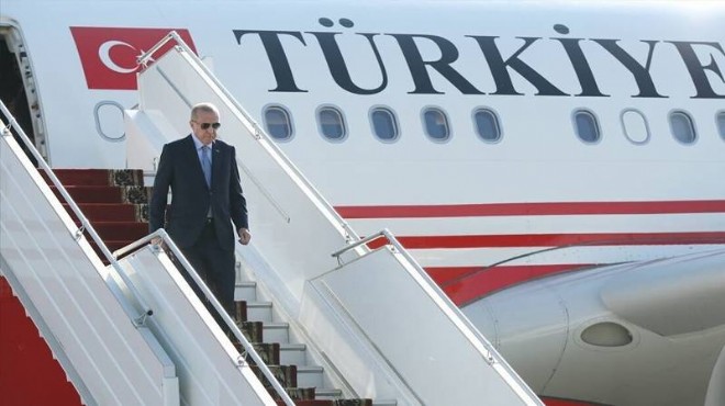 Cumhurbaşkanı Erdoğan, Kazakistan'a gitti