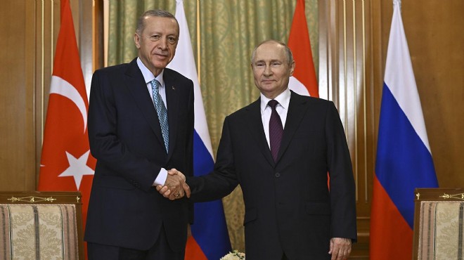 Cumhurbaşkanı Erdoğan Putin'le görüştü