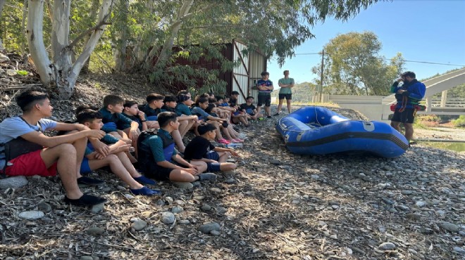 Dalaman'da rafting eğitim ve gelişim kampı yapılıyor