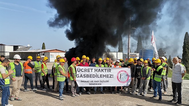 DEÜ’nün hastane inşaatında maaş krizi… İşçiler iş bıraktı!