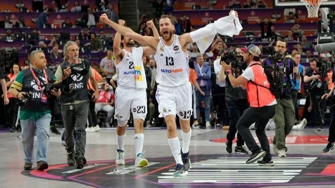 EuroLeague'de şampiyon Real Madrid