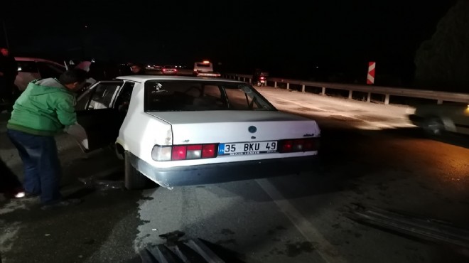 İzmir'de feci kaza... Dört kişi yaralandı!