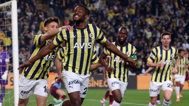 Fenerbahçe Trabzon'u 3 golle devirdi