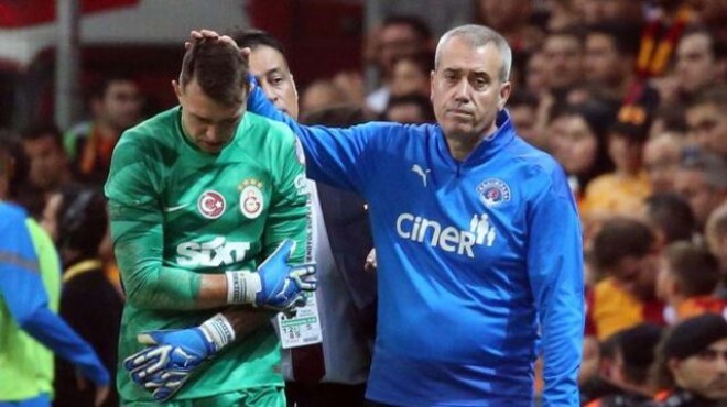 Galatasaray'da Muslera sakatlandı