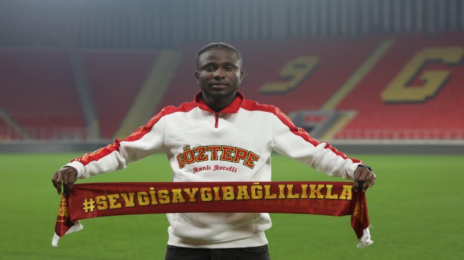 Göztepe'de Ngalina'nın bileti kesildi!